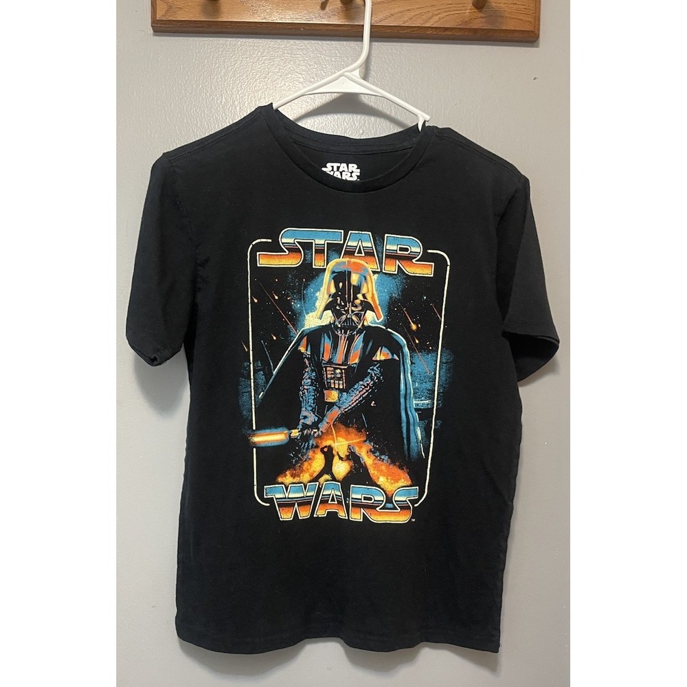 Star Wars Mad Engine Black T-Shirt, Boys Size XL ( 14-16)